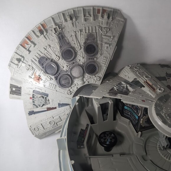 1995 Millenium Falcon Star Wars Tonka Lucasfilm Vintage Toy Ship POTF Kenner - Picture 4 of 16